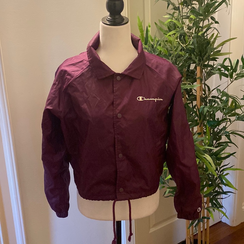 Champion windbreaker - cropped (size m)